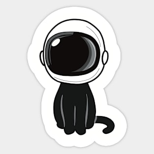 Space cat Sticker